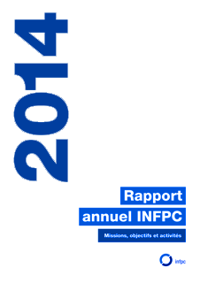Rapport Annuel de l'INFPC 2014 (PDF, 460Kb)